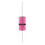 Lithium Thionyl Chloride Battery ER14250 | 3.6 V DC | Lithium Thionyl Chloride | 1200 mAh | 1-Blister | ER14250 | Solder Wire | Pink