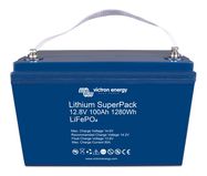 Lithium SuperPack 12,8V/100Ah, M8, Victron energy