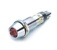 LED lamp 24V Ø8mm red