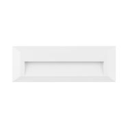 Wall step light, 3W 180lm, 3000K, white, hermetic IP65