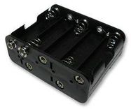 BATTERY HOLDER 10XAA BLACK (PK 5)