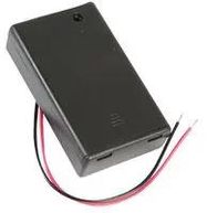 BATTERY HOLDER, AAA, WIRE LEAD