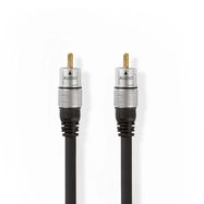 Digital Audio Cable | RCA Male | RCA Male | Gold Plated | 10.0 m | Round | PVC | Anthracite | Box