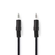 Stereo Audio Cable 3.5 mm Male - 3.5 mm Male 3.0 m Black