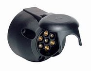 Car light socket for trailer 7 pins (mounted on car)