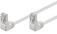 CAT 5e Network cable, 90° angled, U/UTP