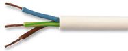 CABLE, FLEX, 3183Y, WHITE, 0.75,  PER M