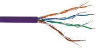 CABLE, CAT 5E, LSZH, PURPLE, 305M