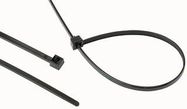 CABLE TIE REL BLACK 350X4.6MM 100/PK