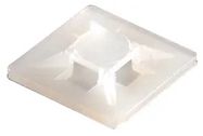 CABLE TIE BASE 28 X 28MM 100-PK NAT