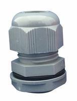 CABLE GLAND NYL M20L 27MM LTH GRY 10/PK