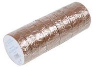 INSULATION TAPE BROWN 19MM X 20M 10/PK