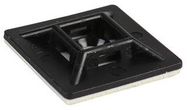 CABLE TIE BASE 28 X 28MM BLK 100/PK