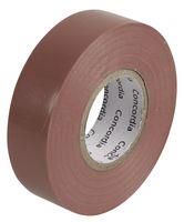 INSULATION TAPE BROWN 19MM X 33M