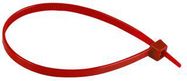 CABLE TIES  200 X 4.80MM RED 100/PK