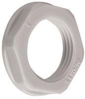 LOCKNUT M20 WHITE 10 / PACK