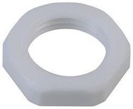 LOCKNUT M16 WHITE 10-PACK