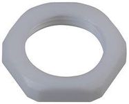 LOCKNUT M20 WHITE 10-PACK