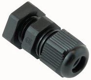 NYLON BLACK CABLE GLAND M12