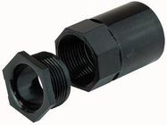 RND CONDUIT FEMALE ADAPTOR BLK 25MM