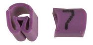 CABLE MARKER, NO.7 PURPLE BAG100, PK100