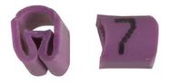 CABLE MARKER, NO.7 PURPLE BAG100, PK100