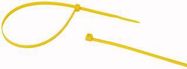 CABLE TIES 300 X 4.8MM YELLOW 100PK