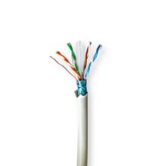 Network Cable Roll | CAT6 | Solid | F/UTP | Bare Copper | 100.0 m | Indoor | Round | LSZH | Grey | Pull Box