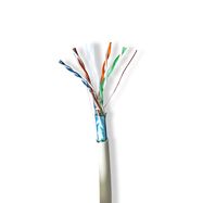 Network Cable Roll | CAT6 | Stranded | F/UTP | Bare Copper | 305.0 m | Indoor | Round | LSZH | Grey | Pull Box