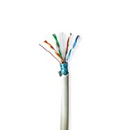 Network Cable Roll | CAT6 | Solid | F/UTP | Bare Copper | 50.0 m | Indoor | Round | LSZH | Grey | Pull Box