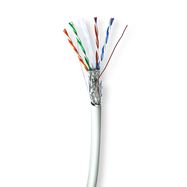 Network Cable Roll | CAT6 | Solid | S/FTP | Bare Copper | 305.0 m | Indoor | Round | LSZH | Grey | Pull Box