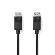 DisplayPort Cable | DisplayPort Male | DisplayPort Male | 8K@60Hz | Nickel Plated | 1.00 m | Round | PVC | Black | Box