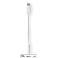 Lightning Adapter | Apple Lightning 8-Pin | 3.5 mm Female | Nickel Plated | 0.10 m | Round | PVC