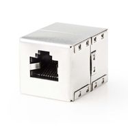 Network Coupler | CAT5e / CAT6 | Shielded | RJ45 Female | RJ45 Female | Straight | Metal | Box