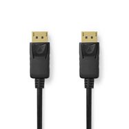 DisplayPort Cable | DisplayPort Male | DisplayPort Male | 8K@60Hz | Nickel Plated | 2.00 m | Round | PVC | Black | Label