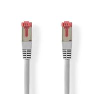 CAT6 Network Cable | RJ45 Male | RJ45 Male | SF/UTP | 0.50 m | Round | PVC | Grey | Label