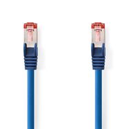 CAT6 Network Cable | RJ45 Male | RJ45 Male | S/FTP | 0.25 m | Round | LSZH | Blue | Label