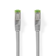 Cat 8.1 Network Cable | S/FTP | RJ45 Male | RJ45 Male | 20.0 m | Round | LSZH | Grey | Label