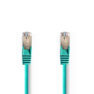 CAT5e Network Cable | SF/UTP | RJ45 Male | RJ45 Male | 3.00 m | Round | PVC | Green | Polybag