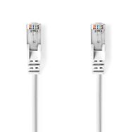 CAT5e Network Cable | SF/UTP | RJ45 Male | RJ45 Male | 0.50 m | Round | PVC | White | Envelope