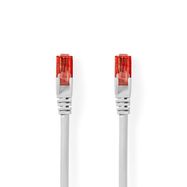 CAT6 Network Cable | RJ45 Male | RJ45 Male | U/UTP | 2.00 m | Round | PVC | White | Polybag