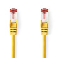 CAT6 Network Cable | RJ45 Male | RJ45 Male | S/FTP | 3.00 m | Round | LSZH | Yellow | Envelope