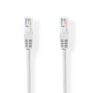 CAT5e Network Cable | U/UTP | RJ45 Male | RJ45 Male | 7.50 m | Round | PVC | White | Tag