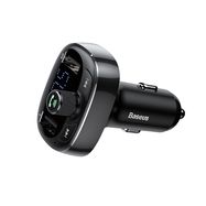 Bluetooth FM Modulator Car Charger 2xUSB 3.4A, Black