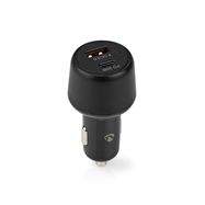 Car Charger | 48 W | 2x 3.0 A | Number of outputs: 2 | Port type: USB-A / USB-C™ | | Automatic Voltage Selection