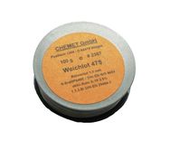 Soldering wire Sn60/Pb40 1.00mm 100g with flux Chemet