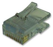 RJ48 CONN, PLUG, 10P10C, 1PORT, CAT5