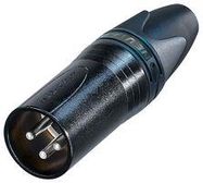 CONNECTOR, XLR, PLUG, FREE, 3WAY