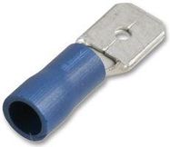 PUSH ON BLADE TERMINAL BLUE 27A, PK100