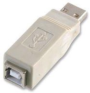 ADAPTOR USB AM TO BF L GREY